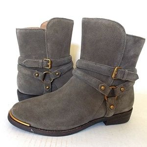UGG Australia KELBY Buckled ankle boots NEW Gray